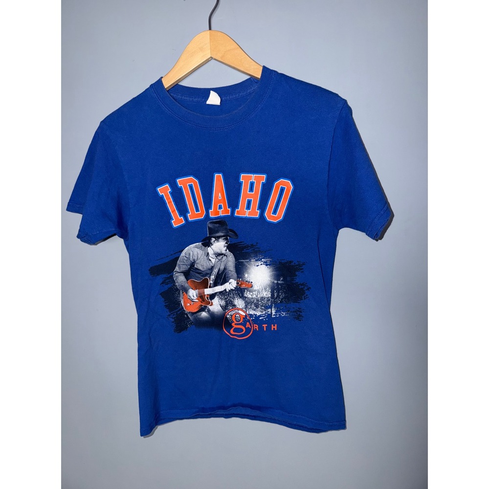 Garth Brooks Stadium Tour Idaho Blue T Shirt Mens Womens S